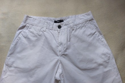 Продам мужские коттоновые белые шорты бермуды французской марки Brice в идеально. . фото 5
