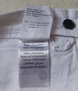 Продам мужские коттоновые белые шорты бермуды французской марки Brice в идеально. . фото 10