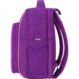 Рюкзак шкільний ортопедичний для 1 класу, рюкзак для дівчаток 1-3 класів фіолето. . фото 3