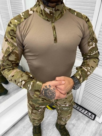 Военная форма ВСУ мультикам летняя, тактический костюм летний мультикам рубашка . . фото 5