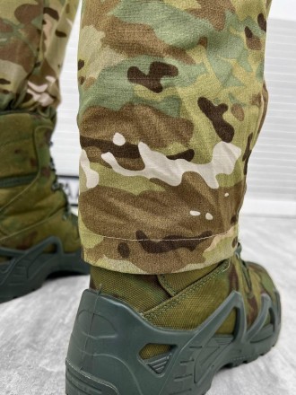 Військова форма ЗСУ тактичний костюм мультикам сорочка убакс з налокітниками та . . фото 9