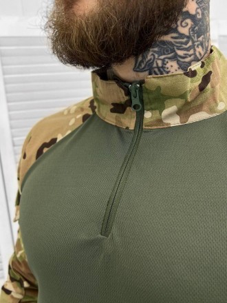 Військова форма ЗСУ тактичний костюм мультикам сорочка убакс та штани з наколінн. . фото 20