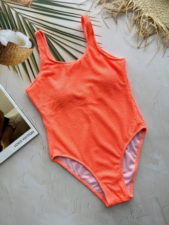 
Суцільний модний жіночий купальник з чашкою знімною помаранчевий
Стильний купал. . фото 11