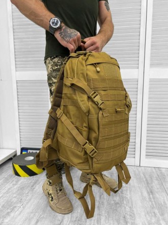 Мужской тактический военный рюкзак армейский с держателем для шлема/каски
Рюкзак. . фото 7