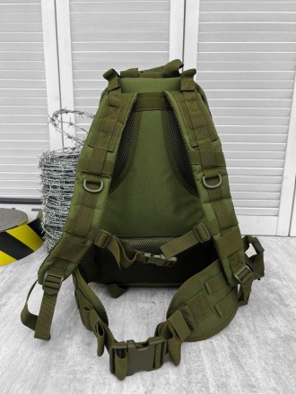 Мужской тактический военный рюкзак армейский с держателем для шлема/каски
Рюкзак. . фото 5