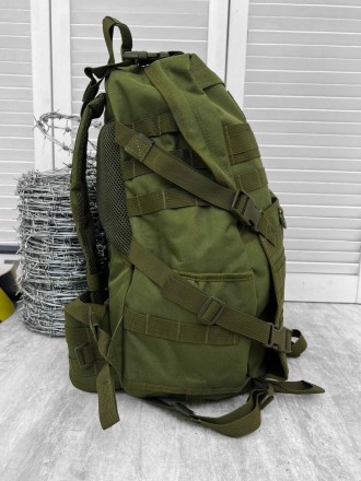 Мужской тактический военный рюкзак армейский с держателем для шлема/каски
Рюкзак. . фото 8