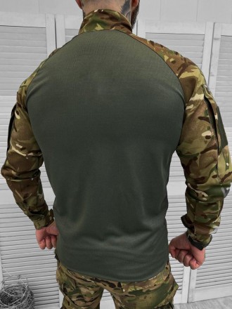 Военная форма ВСУ тактический костюм мультикам рубашка убакс с налокотниками и ш. . фото 6