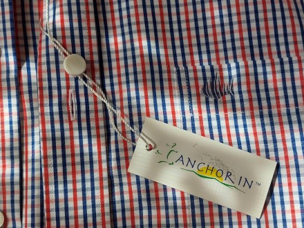 Продам новую мужскую рубашку французской марки ANCHOR IN. Привезена из Франции, . . фото 13
