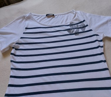 Продам женскую летнюю футболку в полоску/матроску французской марки Happy D. by . . фото 9