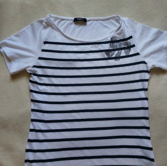 Продам женскую летнюю футболку в полоску/матроску французской марки Happy D. by . . фото 10