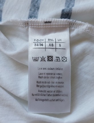 Продам женскую летнюю футболку в полоску/матроску французской марки Happy D. by . . фото 11