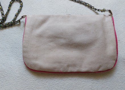 Продаю стильную текстильную сумочку/клатч, расшитую бисером, вышивкой и пайеткам. . фото 7