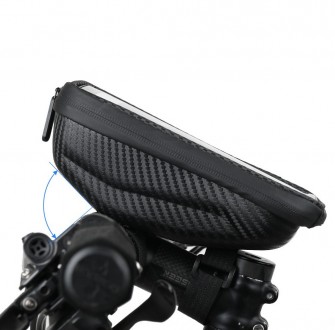 Велочохол Rhinowalk Bike Phone 6.5 є повністю водонепроникним. Матеріал водостій. . фото 4