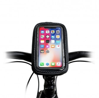 Велочохол Rhinowalk Bike Phone 6.5 є повністю водонепроникним. Матеріал водостій. . фото 9