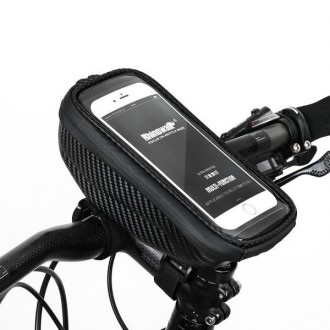 Велочохол Rhinowalk Bike Phone 6.5 є повністю водонепроникним. Матеріал водостій. . фото 2