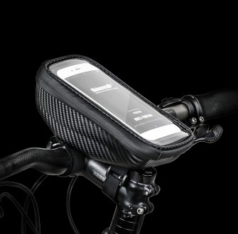 Велочохол Rhinowalk Bike Phone 6.5 є повністю водонепроникним. Матеріал водостій. . фото 8