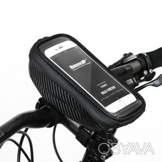 Велочохол Rhinowalk Bike Phone 6.5 є повністю водонепроникним. Матеріал водостій. . фото 1