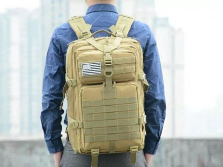 Рюкзак тактичний Smartex ST-090 3P Tactical 45 підходить для військових, працівн. . фото 7