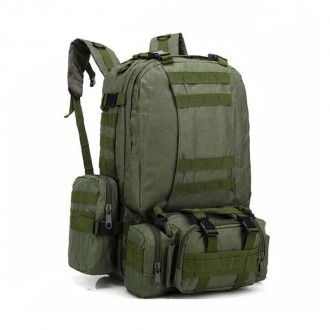 Рюкзак тактичний Smartex ST-002 3P Tactical 55 підходить для риболовів, мисливці. . фото 2