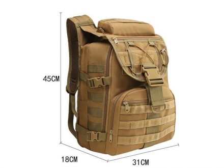 Рюкзак тактичний Smartex 3P Tactical 35 ST-013 підходить для працівників правоох. . фото 8