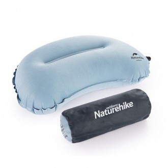 Самонадувна подушка Naturehike NH20ZT006 дуже м'яка і зручна. У складеному вигля. . фото 2