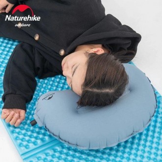 Самонадувна подушка Naturehike NH20ZT006 дуже м'яка і зручна. У складеному вигля. . фото 11