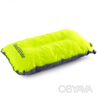 Самонадувна подушка Naturehike Sponge automatic Inflatable Pillow UPD легка і пр. . фото 1