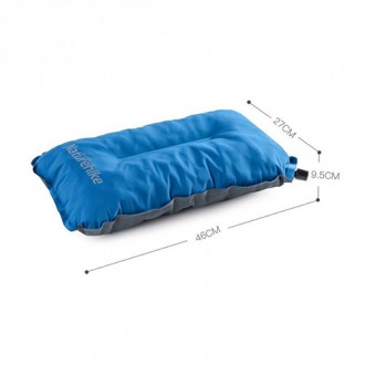 Самонадувна подушка Naturehike Sponge automatic Inflatable Pillow легка і практи. . фото 7
