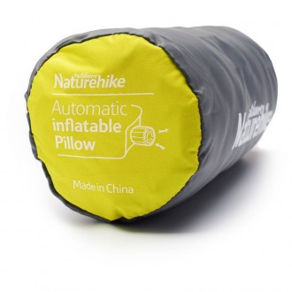 Самонадувна подушка Naturehike Sponge automatic Inflatable Pillow легка і практи. . фото 4
