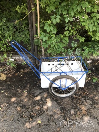 Велоприцеп. Прицеп для велосипеда.