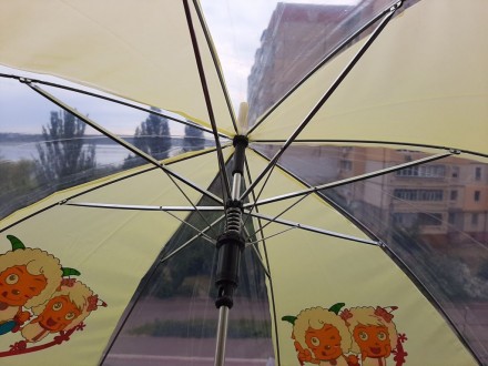 Полупрозрачный Детский зонтик (желтый)

Диаметр 83 см
Длина 61,3 см. . фото 4