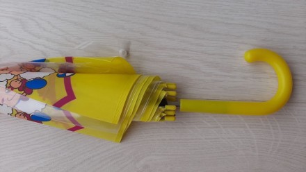 Полупрозрачный Детский зонтик (желтый)

Диаметр 83 см
Длина 61,3 см. . фото 6