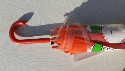Полупрозрачный Детский зонтик (красный)

Диаметр 83 см
Длина 61,3 см. . фото 4
