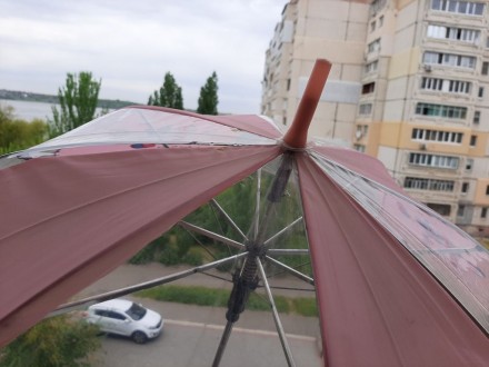Полупрозрачный Детский зонтик (розовый)

Диаметр 83 см
Длина 61,3 см. . фото 2
