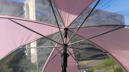 Полупрозрачный Детский зонтик (розовый)

Диаметр 83 см
Длина 61,3 см. . фото 3
