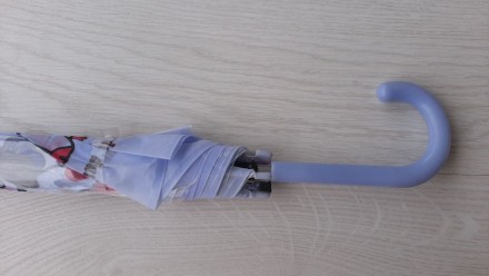 Полупрозрачный Детский зонтик (фиолетовый)

Диаметр 83 см
Длина 61,3 см. . фото 3