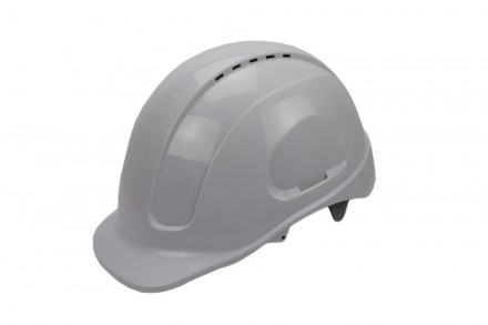 GTM SH-D020 - строительная каска белого цвета для защиты головы от повреждений. . . фото 2