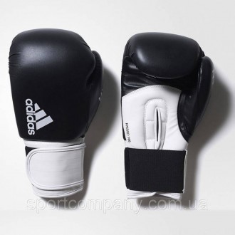 Боксерські рукавички шкіряні Adidas Hybrid 100 професійні тренувальні 8 OZ для с. . фото 3