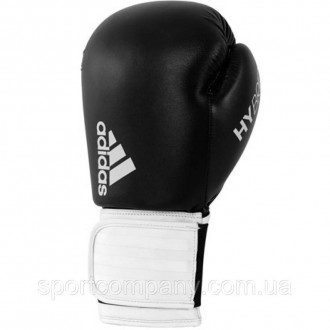 Боксерські рукавички шкіряні Adidas Hybrid 100 професійні тренувальні 8 OZ для с. . фото 5
