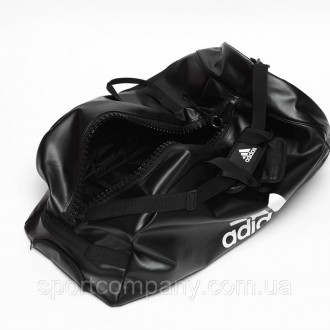 Спортивная дорожная сумка на колесах Adidas Boxing с выдвижной ручкой обьем 120 . . фото 8