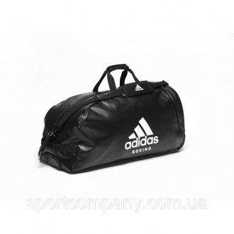 Спортивная дорожная сумка на колесах Adidas Boxing с выдвижной ручкой обьем 120 . . фото 6