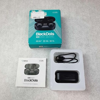Bluetooth TWS гарнитура Gelius Pro BlackDots Black - это ультралегкие наушники, . . фото 6