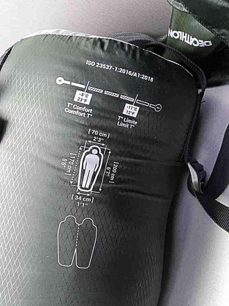 Forclaz Trek 500 sleeping bag -5° (M)
Внимание! Комиссионный товар. Уточняйте на. . фото 2