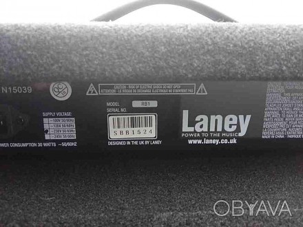 Laney RB1 — басовий комбопідсилювач, виготовлений у закритому боксі з оздоблення. . фото 1