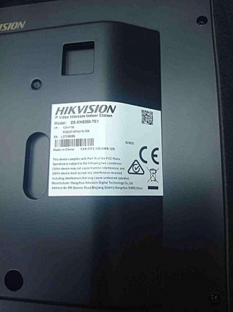 IP-домофон Hikvision DS-KH8350-TE1 від виробника Hikvision представлений у сучас. . фото 3
