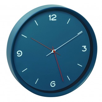 Аналоговые настенные часы TFA Sweep сине-голубой, d=309x50 мм
 
кварцевые часы
С. . фото 2