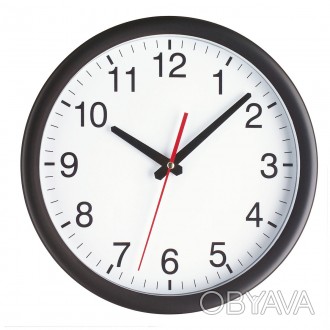 Часы настенные TFA, d=300х46 мм
Особенности
Большой, легко читаемый циферблат
Ст. . фото 1