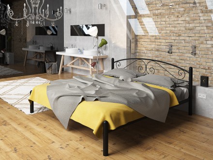 
Виола (кровать металлическая) от ТМ Тенеро
Кровать представлена в вариации одно. . фото 4