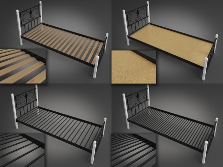 
Виола (кровать металлическая) от ТМ Тенеро
Кровать представлена в вариации одно. . фото 8