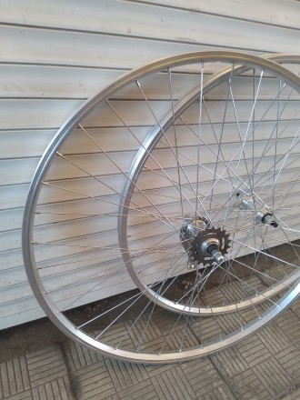 Вело колёса вилсет 20 24 26 28 дюймов на втулке VELOSTEEL для дорожного велосипе. . фото 3